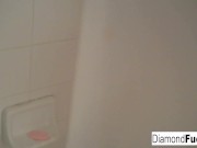 Diamond Decides To Get Wild In Shower 5/16