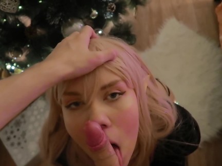 Naughty step sis gets anal banged for Xmas -- Estie Kay