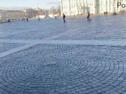 Вместо прогулки он потащил меня трахаться в номер - POV - кончил в киску 1/16