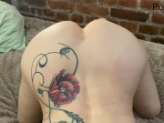 Вместо прогулки он потащил меня трахаться в номер - POV - кончил в киску 14/16