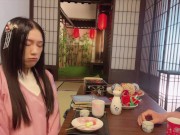 Japanese ancient tradition lonely virgin girl fuck with servant！ 6/16