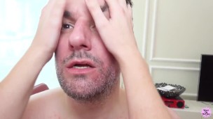 Spit Covered Blonde Loves Rough Sex