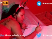 Maruchel Gomez and the Christmas spirit. Funny porn 2/16