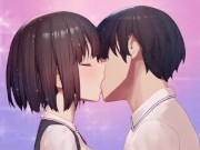 passionate kissing and blowjob 1/16