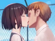 passionate kissing and blowjob 3/16