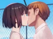 passionate kissing and blowjob 4/16