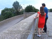HUNT4K. Une fille bien roulée pour de l'argent se fait bien clouer devant son père 2/16