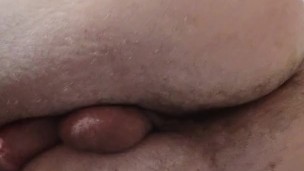 Bored Big booty boy cums on himself. IM SO HORNY