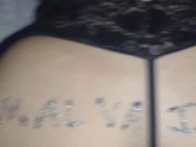 Dirty minded, Brasilian brunette with big tits, Jade Kush is fucking one of her classmates 10/16