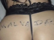 Dirty minded, Brasilian brunette with big tits, Jade Kush is fucking one of her classmates 13/16