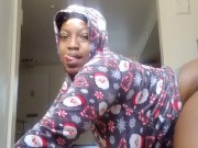 Bbw In Christmas Hoodie 6/16