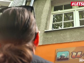 HORNYHOSTEL – Brunette Tourist Bad Lady Takes A Long Cock In Her Pussy Full Scene