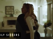 Family Sinners - Hot Blonde Aiden Ashley Visits Her Stepbrother Tommy Pistol & Gets Her Pussy Fucked 1/16