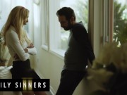 Family Sinners - Hot Blonde Aiden Ashley Visits Her Stepbrother Tommy Pistol & Gets Her Pussy Fucked 2/16