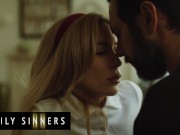 Family Sinners - Hot Blonde Aiden Ashley Visits Her Stepbrother Tommy Pistol & Gets Her Pussy Fucked 4/16