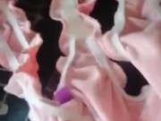 Lechita en la tanga de mi amiga 