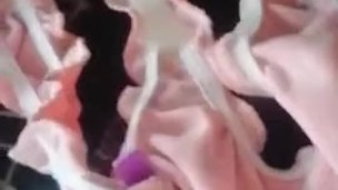 Lechita en la tanga de mi amiga 