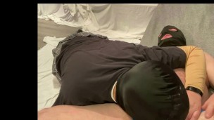 Superior alpha returns to feed his inferior faggot cumslut