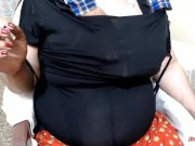 It feels good to perform in front of the live camera 1/16