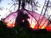 One of our first dates under the midnight sun in northern Sweden - RosenlundX 15/16