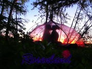 One of our first dates under the midnight sun in northern Sweden - RosenlundX 2/16