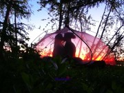 One of our first dates under the midnight sun in northern Sweden - RosenlundX 4/16