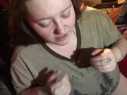 POV PAWG Deepthroat Face Fuck 8/16