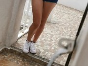 ESPIANDO a MI NUEVA VECINA y terminamos FOLLANDO 4/16