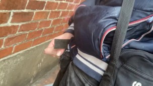 WTF dude you are filming your peeing dick