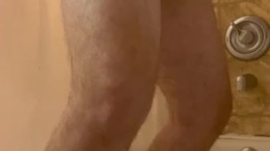 Shower masturbation
