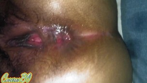 Calentando y verificando su vagina sin pelitos de mi empleada de monteagudo