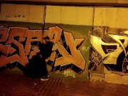 The obedient slut wife sucks dick in the underpass part 1 12/16