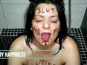 Drink Drink Submisive slut wife enjoys my urine 16/16