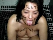 Drink Drink Submisive slut wife enjoys my urine 4/16