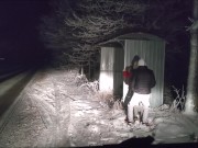 Przyjaciel męża rucha mnie przy drodze odwożąc do domu 11/16