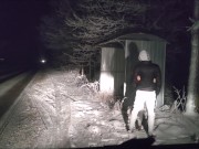 Przyjaciel męża rucha mnie przy drodze odwożąc do domu 7/16