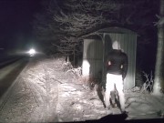 Przyjaciel męża rucha mnie przy drodze odwożąc do domu 8/16