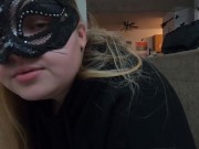 Curvy Teen Gets Her Ass Decorated For Christmas 2/16