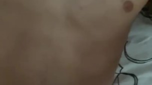 Twink jerks off on his abs after edging for 1h