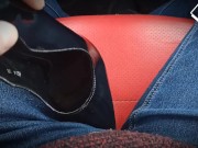 Fucked and cum hard in stepsister's heels