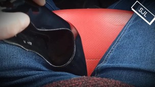 Fucked and cum hard in stepsister's heels