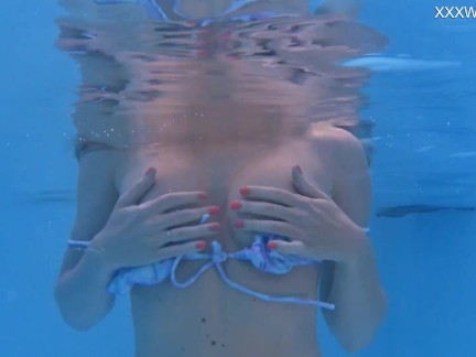 Hottest Russian pornstar Anastasia Ocean underwater