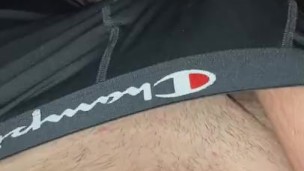 Teen boy jerks white cock till cumshot