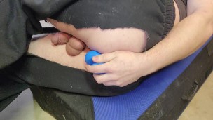 Milking my prostate in sex pants