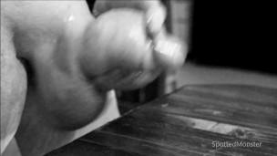 SpottedMonster Enjoys a Breakfast Squirt and Slurp - So Yummy 211213