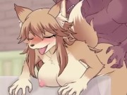 furry animation Doggystyle creampie 7/16