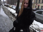 Guy tempts the chick and succeeds hooking up in the studio 1/16