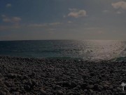 PUBLIC BEACH FUCK - Big ass horny girl needs passionate outdoor sex NOW cum on tits - Honey Tequila