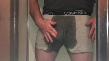 Cumming And Pissing In My Underwear, Then Cumming Again Right After Because I Was So Horny