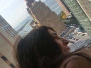 POV Fucking in Front of a Window in New York City so All Can See 11/16